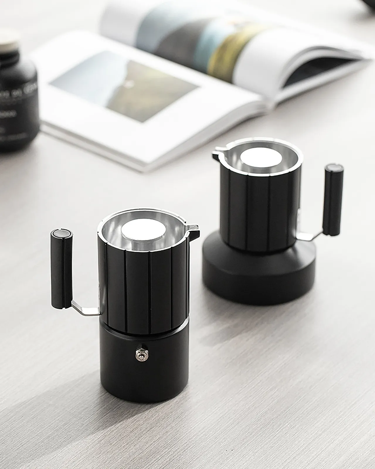 Bình pha cà phê Traveller Moka Pot nhôm CAFE DE KONA - ảnh 20