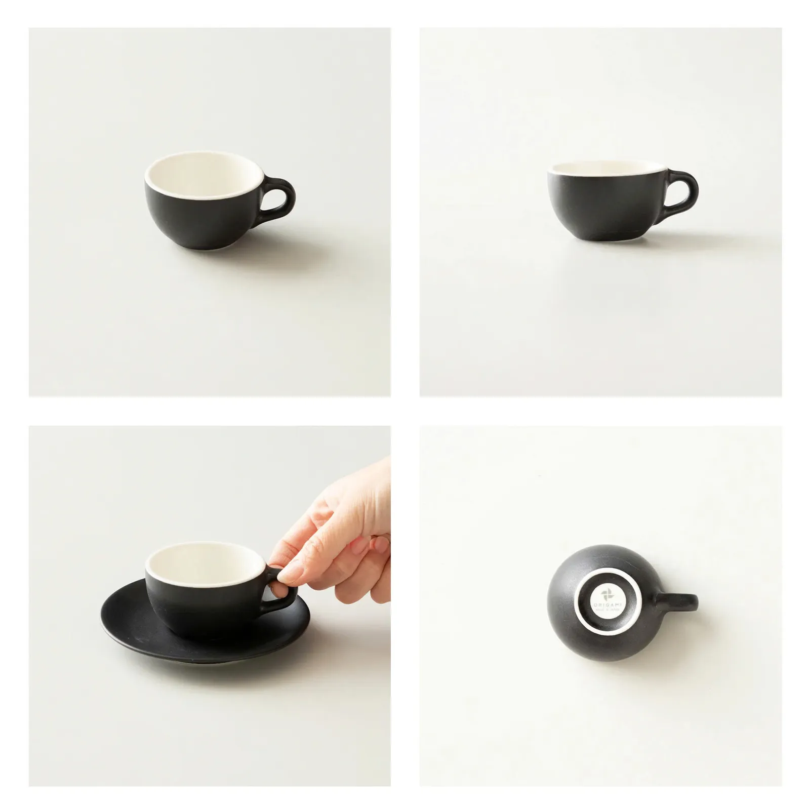 New 2024 Ly sứ Origami Espresso Bowl 90ml uống trà cà phê - ảnh 22