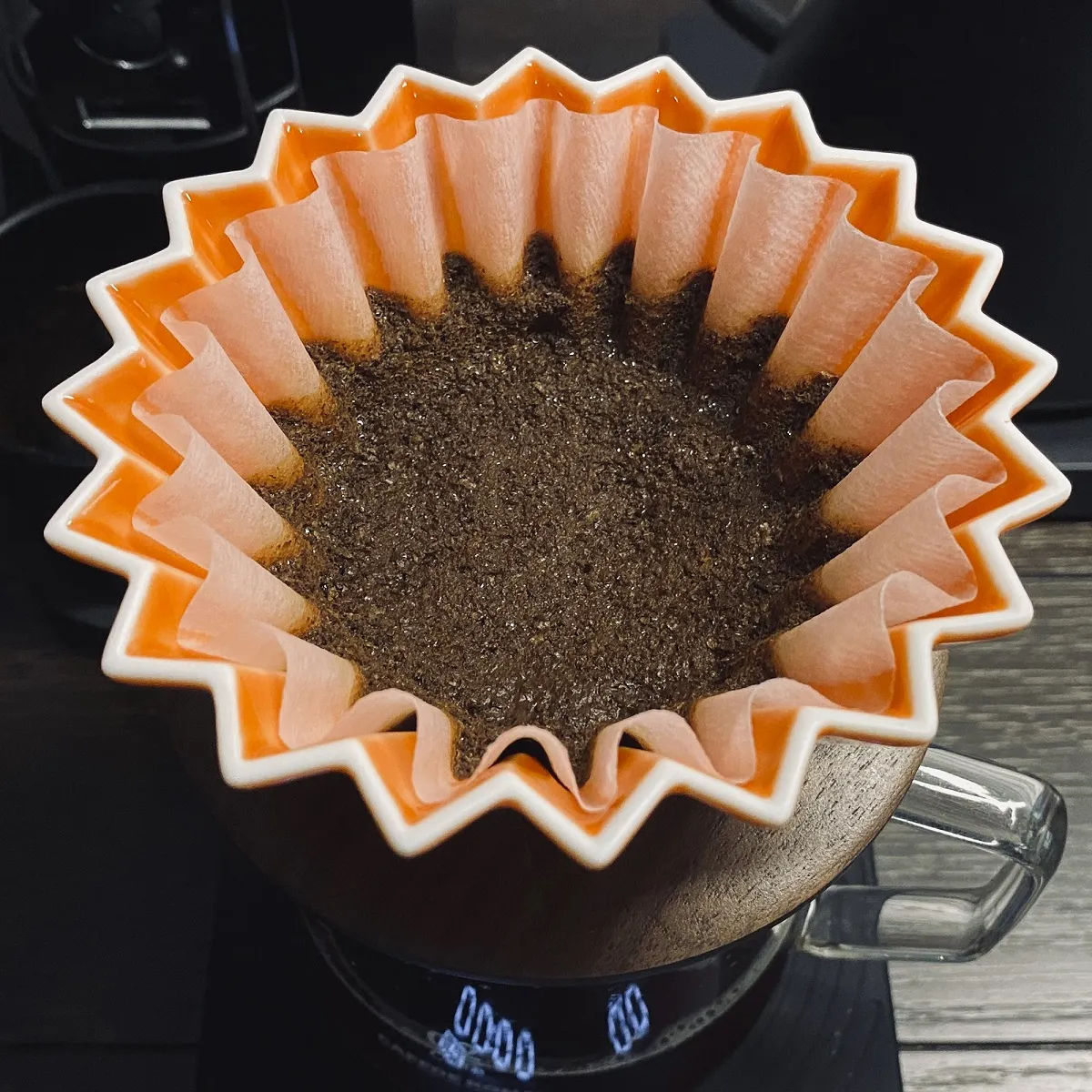 Phễu sứ V60 02 Origami Dripper M Pour over - ảnh 22
