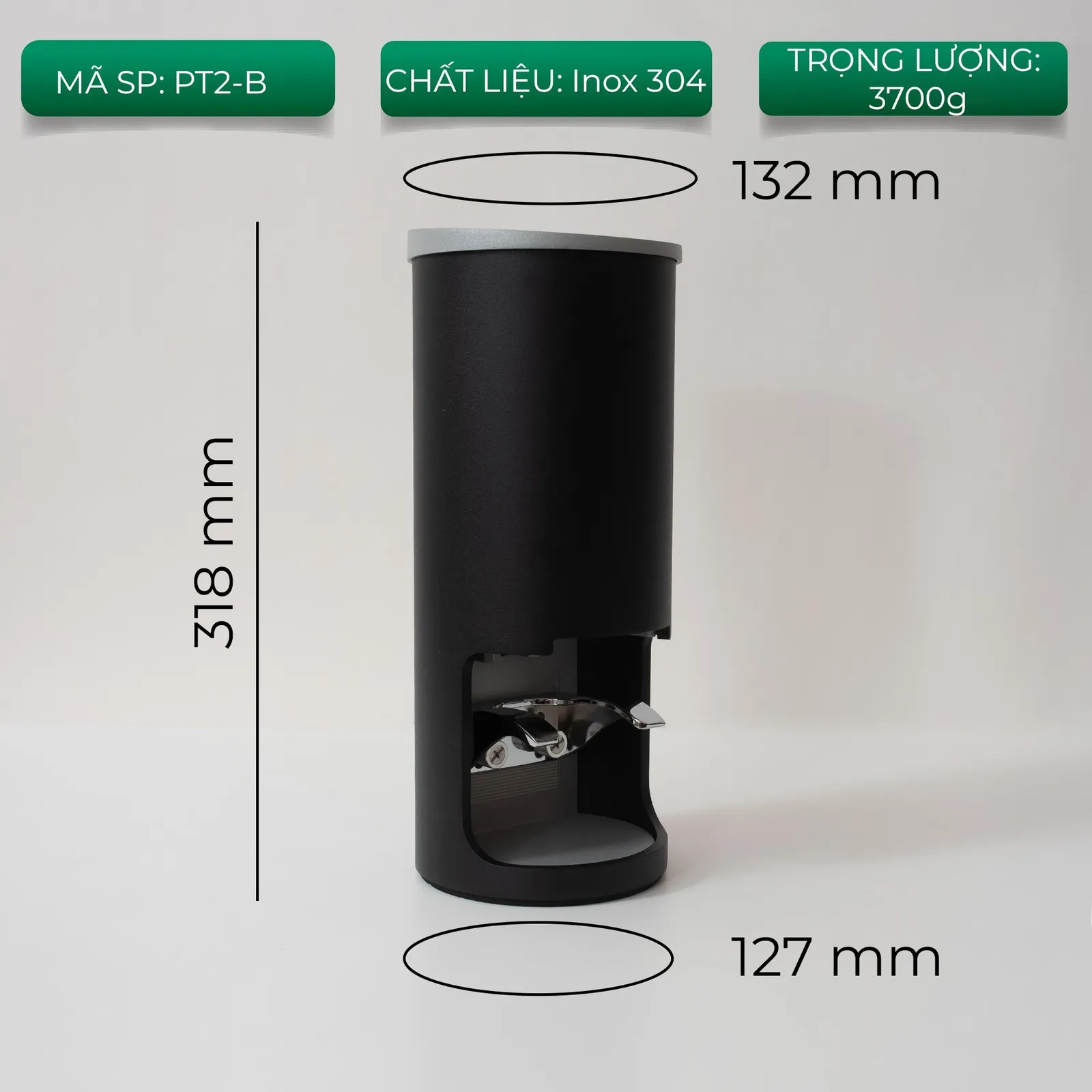 Máy nén cà phê tự động PT2 Automatic Coffee Tamper - ảnh 3