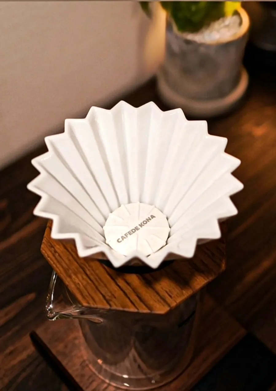 Phễu sứ V60 02 Origami Dripper M Pour over - ảnh 42