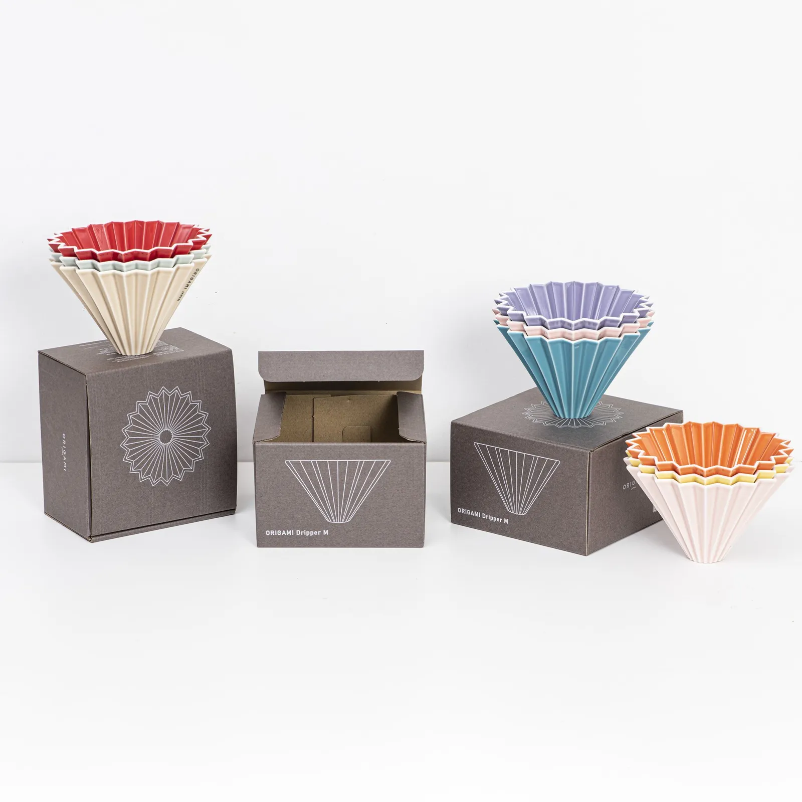 Phễu sứ V60 02 Origami Dripper M Pour over - ảnh 53