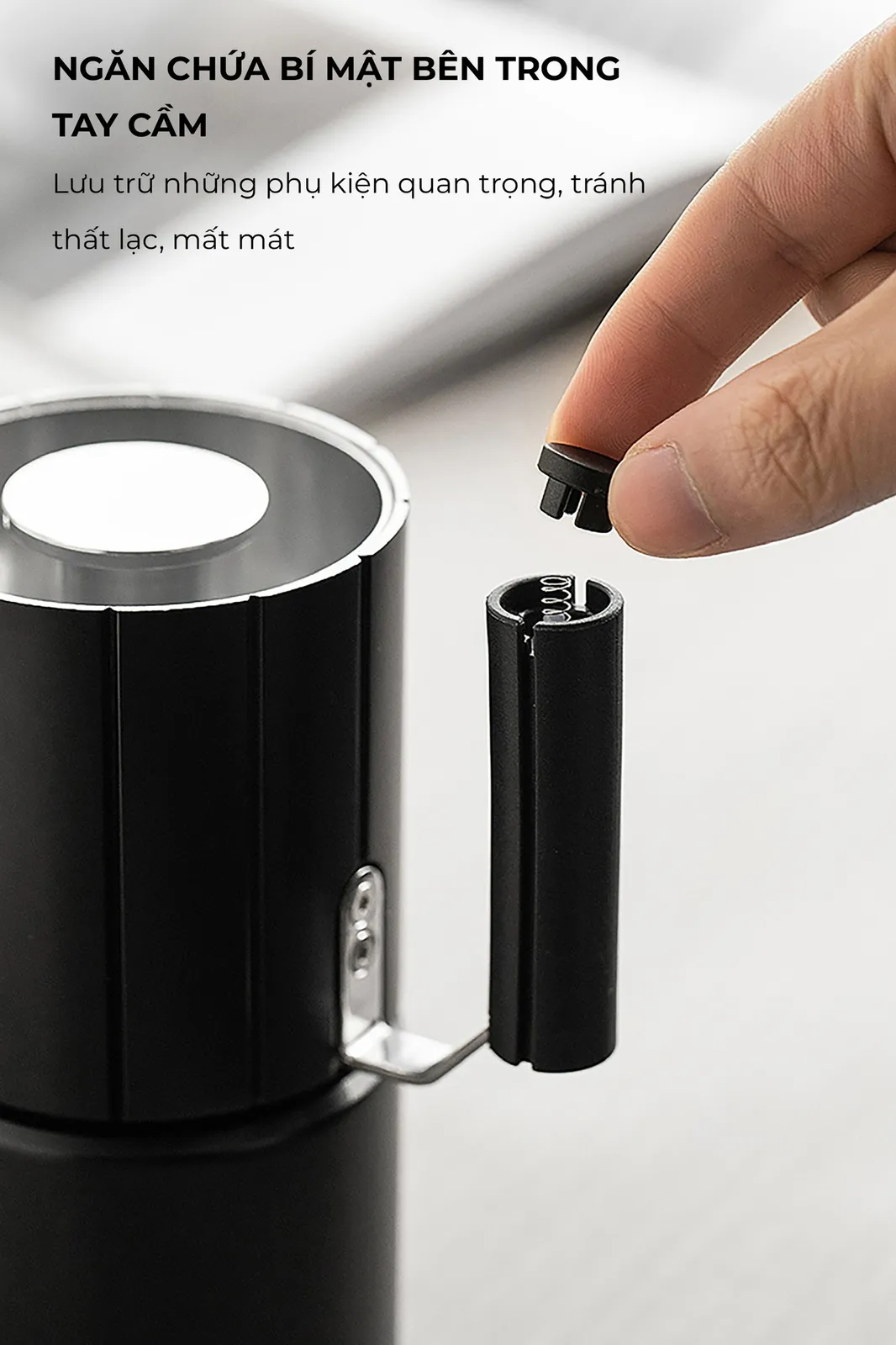 Bình pha cà phê Traveller Moka Pot nhôm CAFE DE KONA - ảnh 7