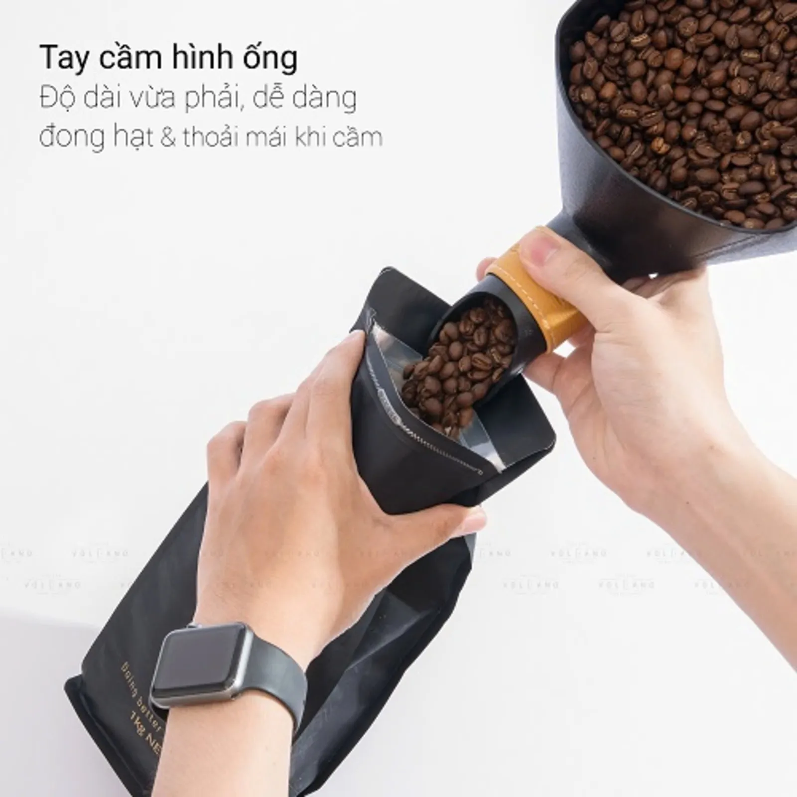 Dụng cụ múc cà phê hạt ngũ cốc đóng gói tiện lợi - ảnh 7