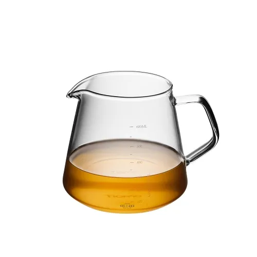 Bình pha cafe cà phê thủy tinh chịu nhiệt ca đong Tiamo không nắp - ảnh 12