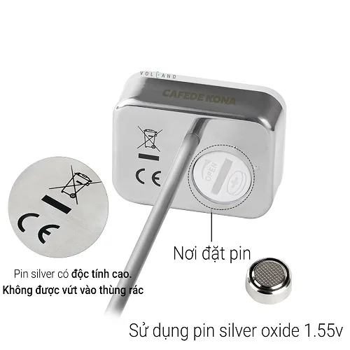 Đồng hồ đo nhiệt độ nước điện tử - ảnh 4