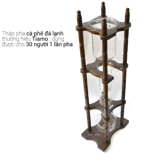 Bộ dụng cụ pha cà phê đá lanh cold drip của Tiamo 3000ml - ảnh 9