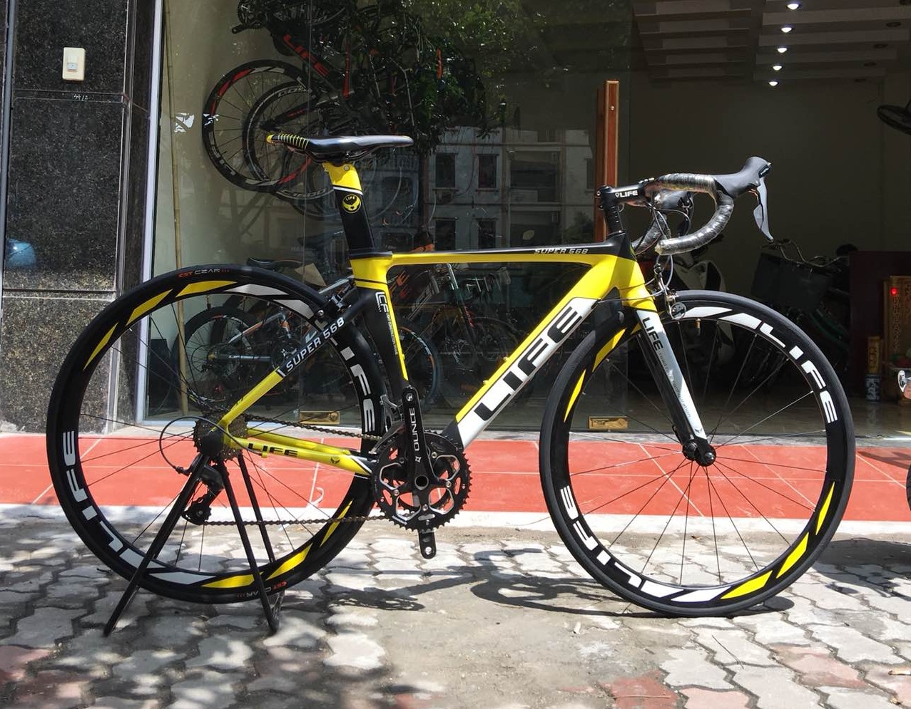 Tư vấn: Mua xe đạp đua cho người trung tuổi xe đạp đua Life Super568