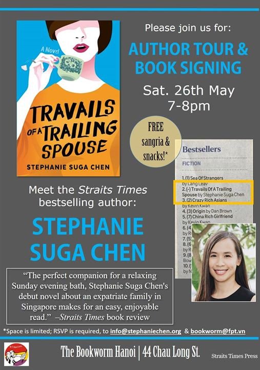 Author Tour - Travails of a Trailing Spouse