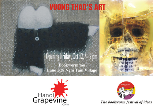 Reminder: Vuong Thao’s Art at Bookworm Too