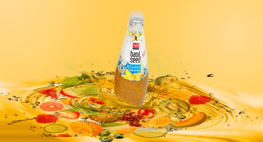 nước hạt é đóng chai