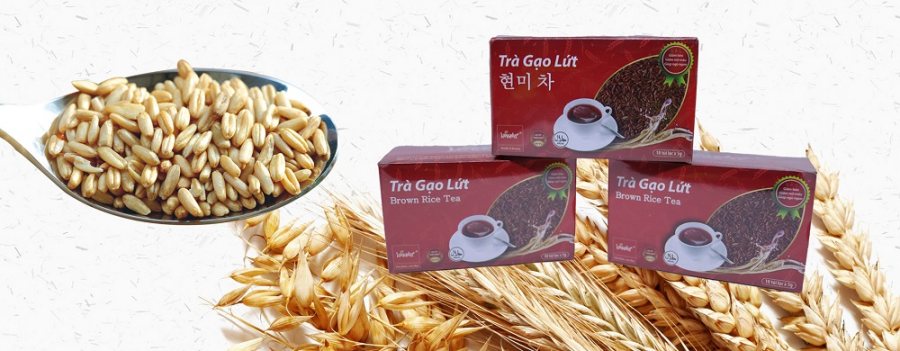 trà gạo lứt giảm cân