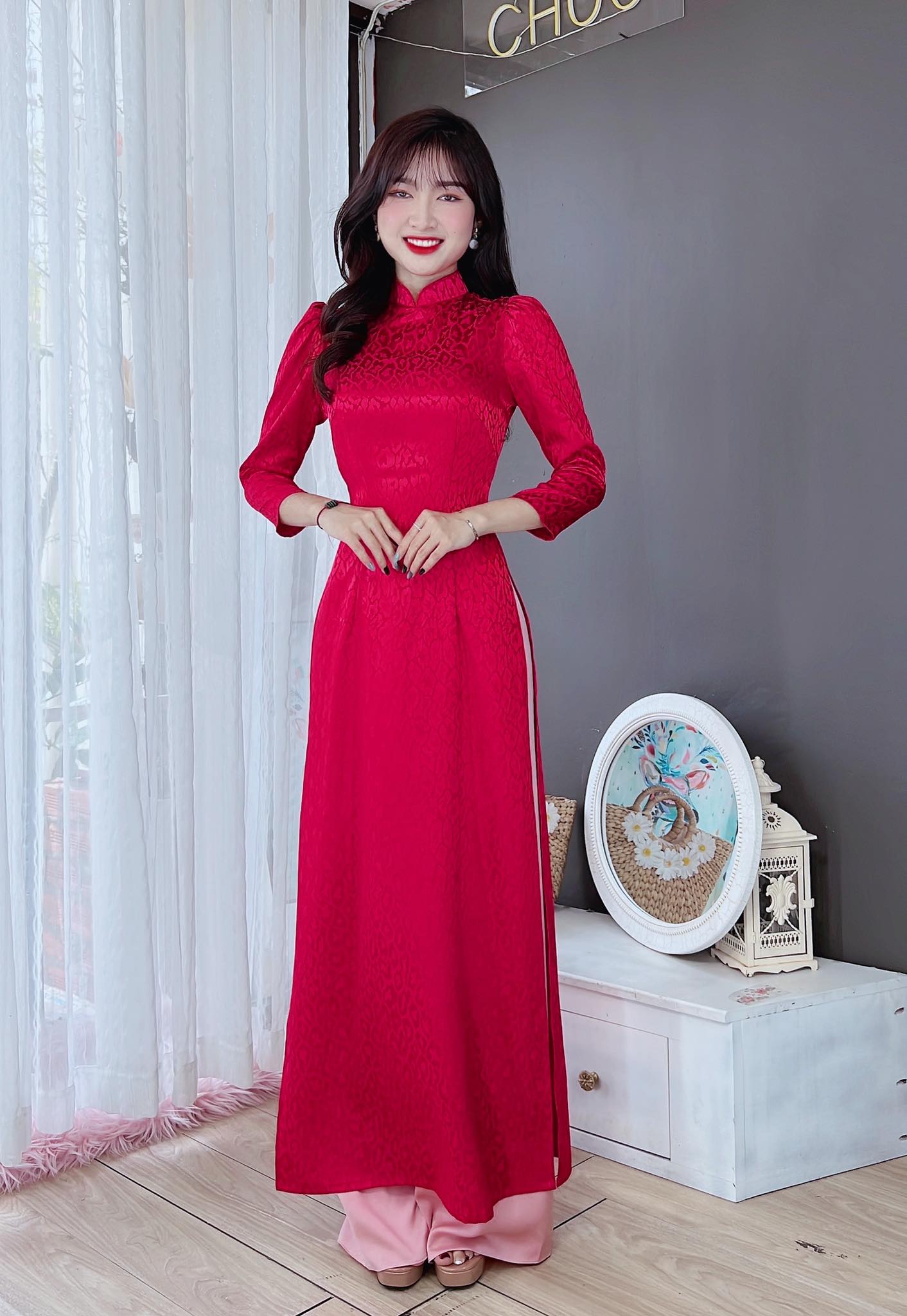 Áo dài cưới truyền thống