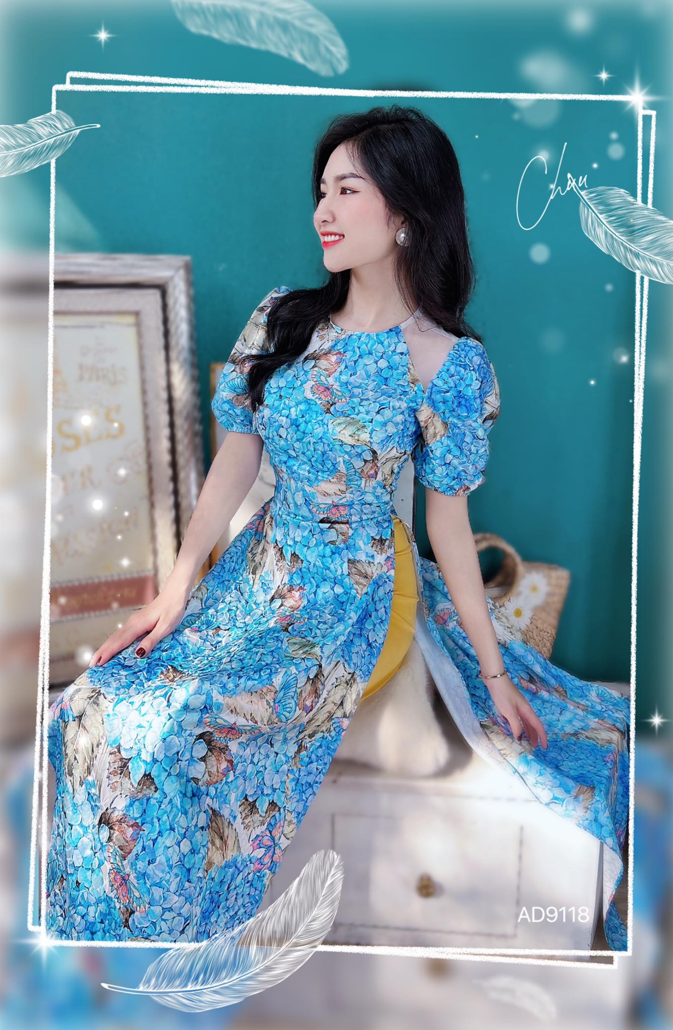 Áo Dài Tay Búp Măng CHUU