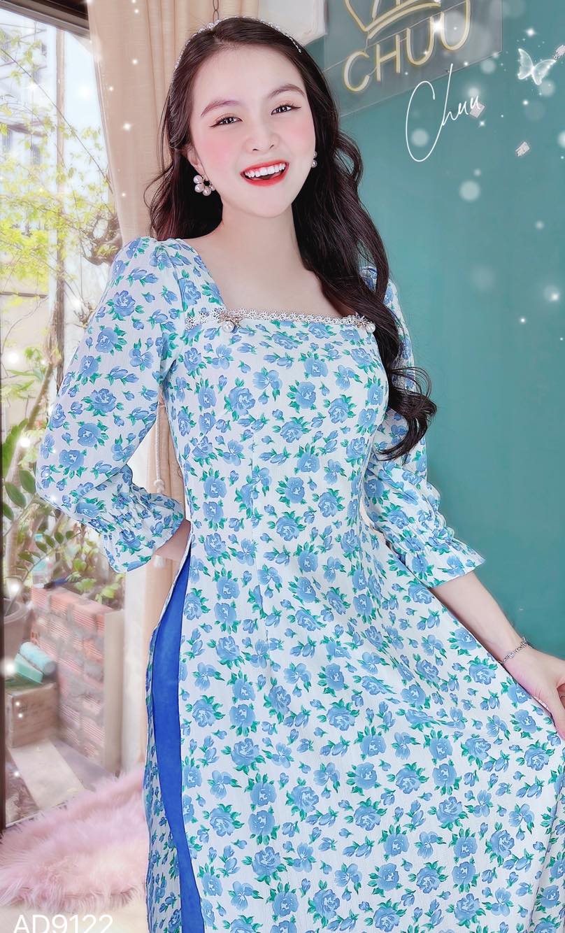 Áo Dài Xốp Tay Chun CHUU