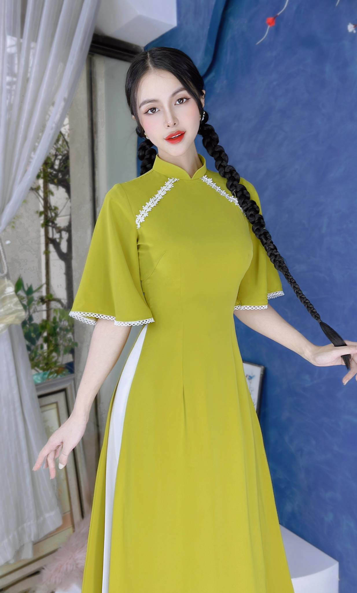 Áo dài cho người mập