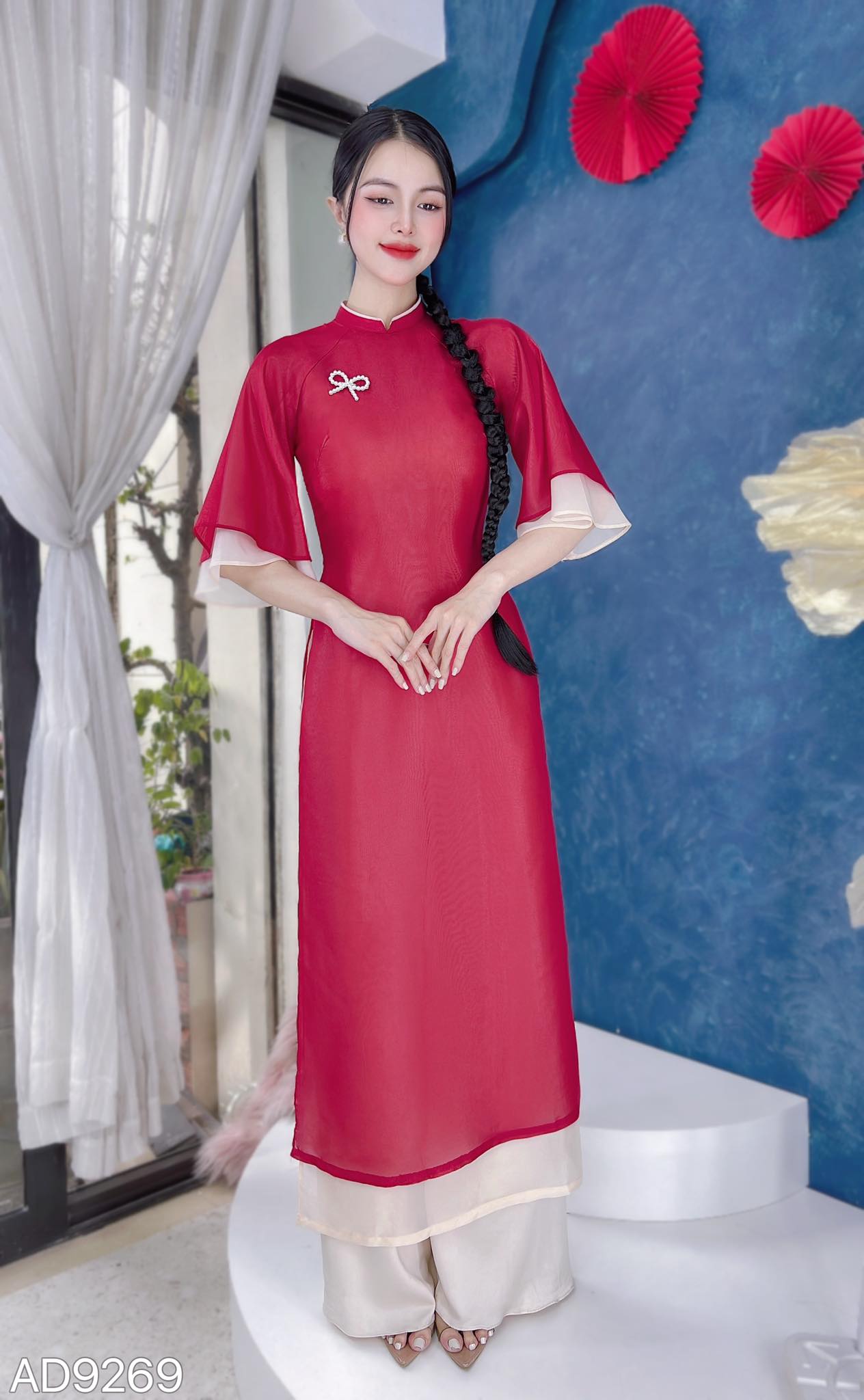 Áo dài đi chơi tết