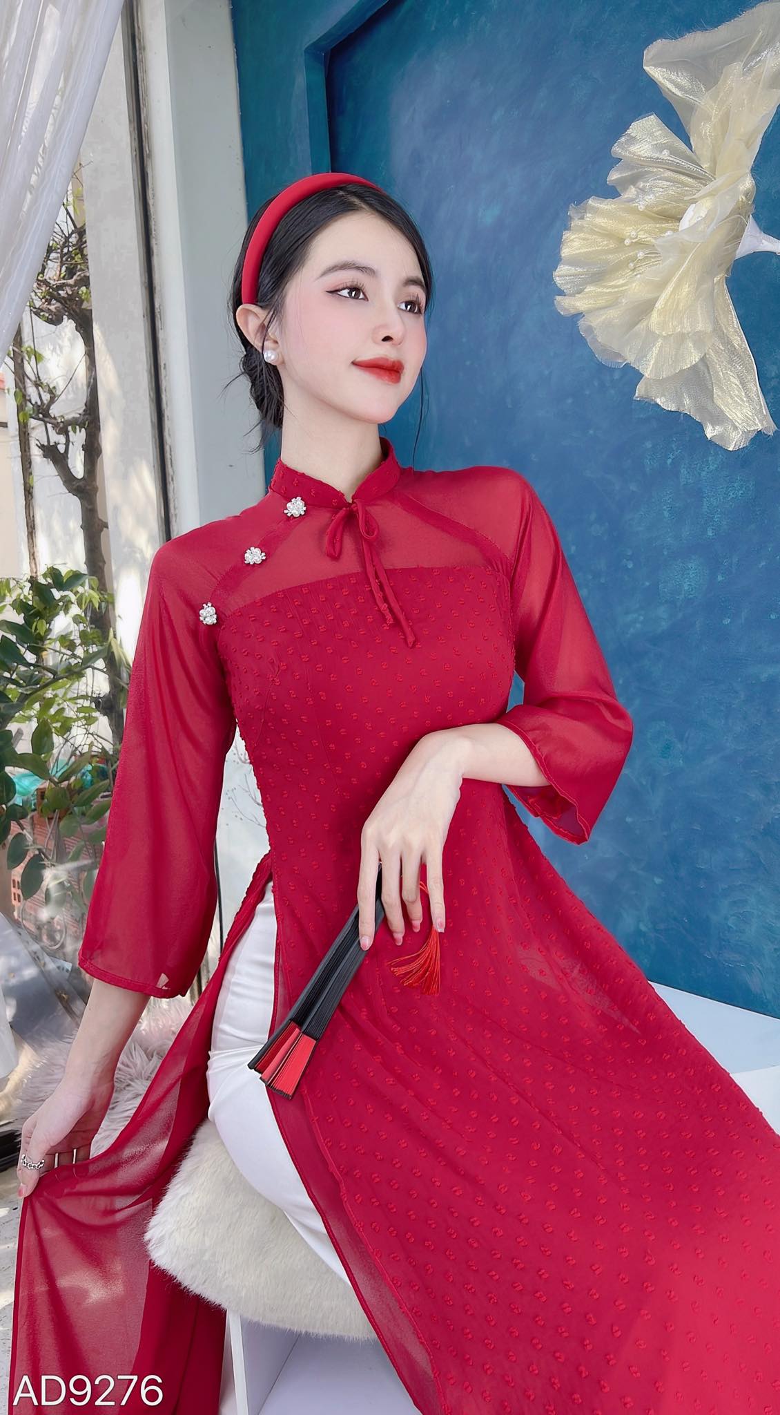 Áo dài tết cho người mập