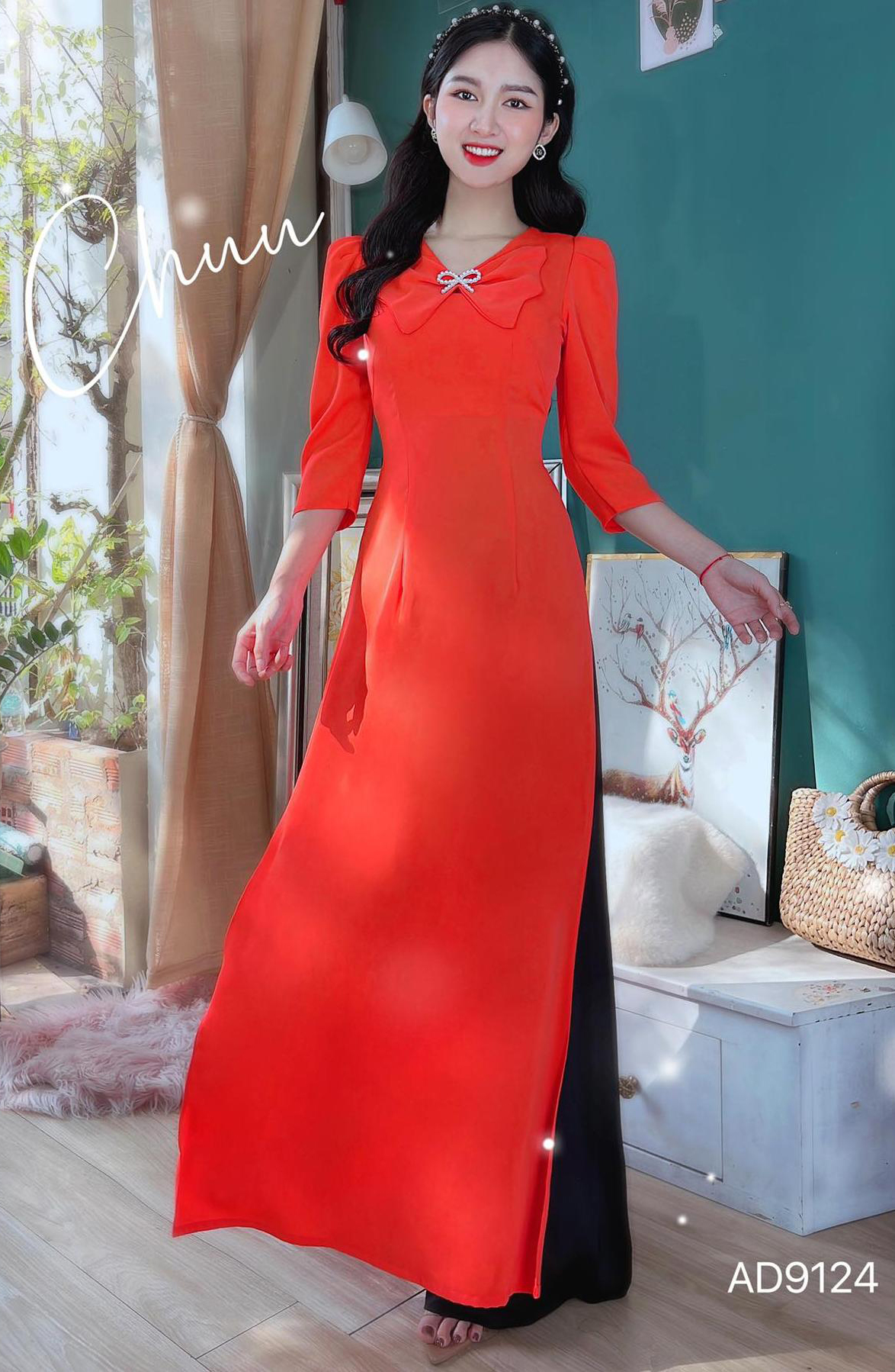 Áo Dài Cánh Bướm Dối Gian CHUU