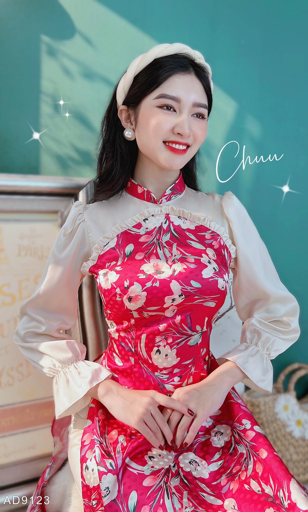 Áo Dài Hoa Chinadoll CHUU