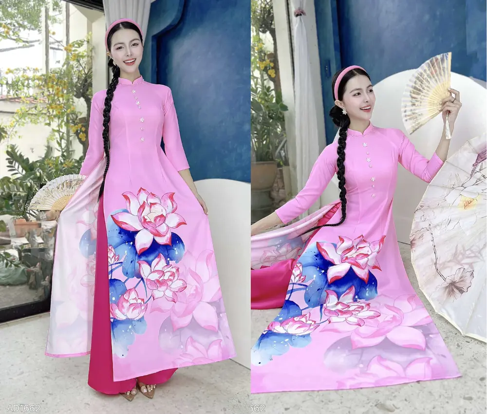 Áo dài tặng mẹ