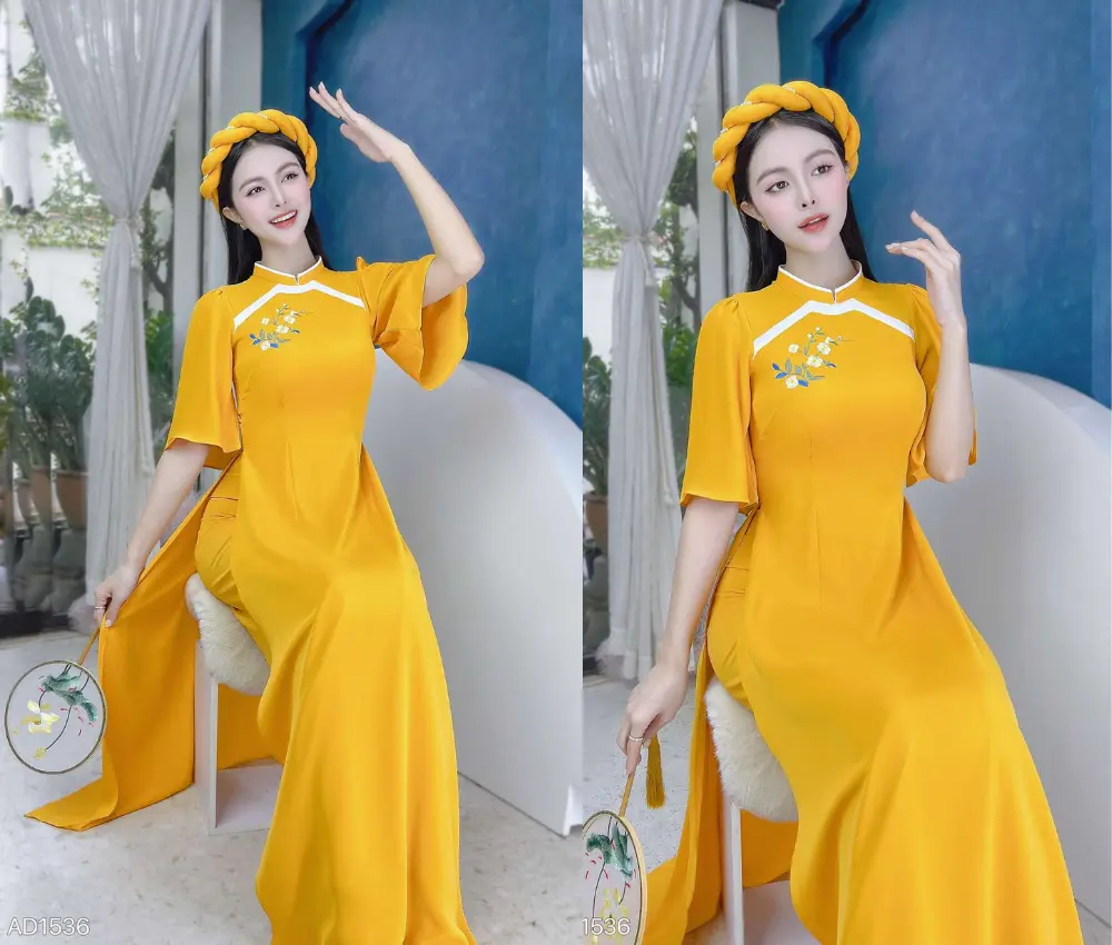 Áo dài tay bèo