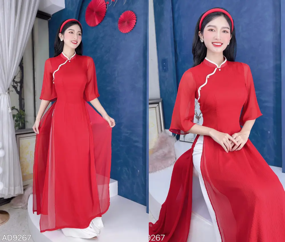 cách tạo dáng chụp hình tết với áo dài