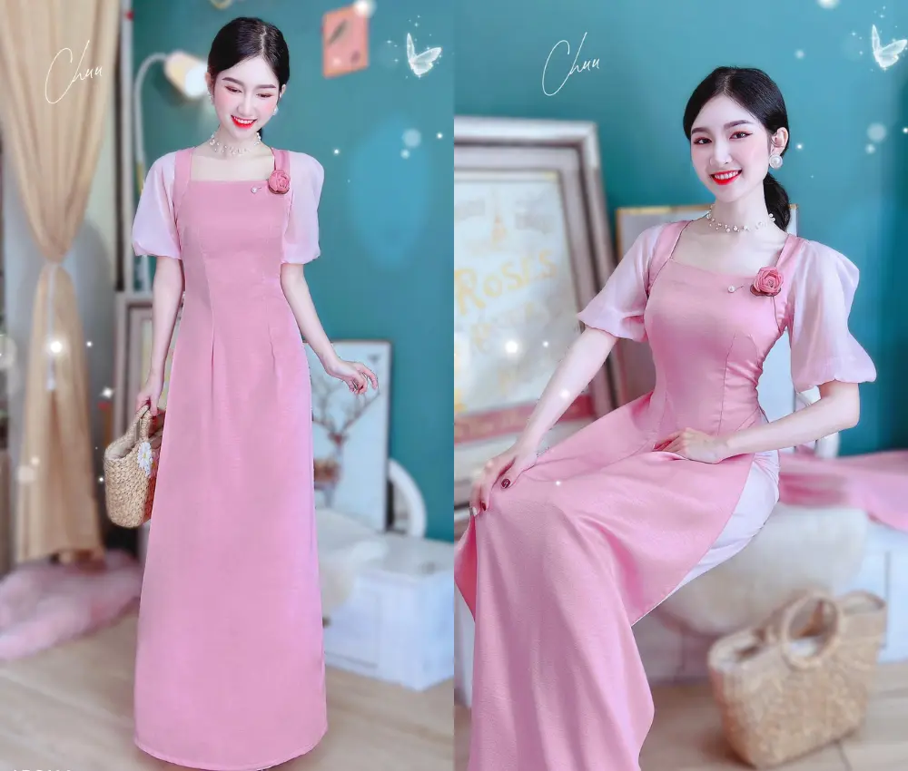 Áo dài đẹp trẻ trung