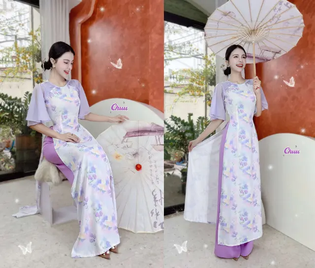 Phối áo dài cách tân