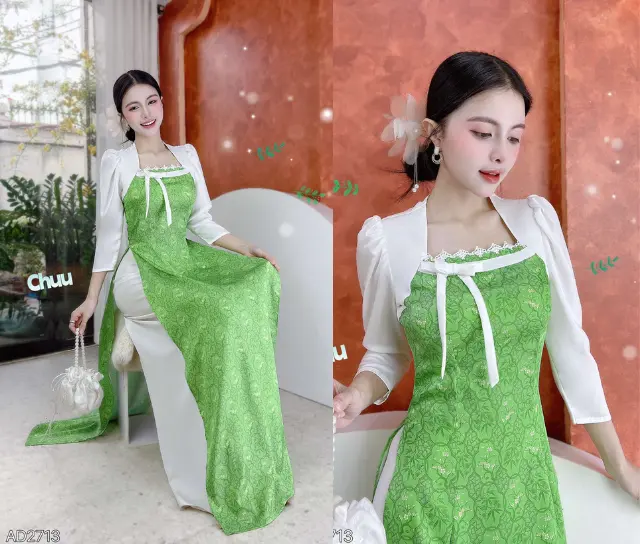 Phối túi xách với áo dài