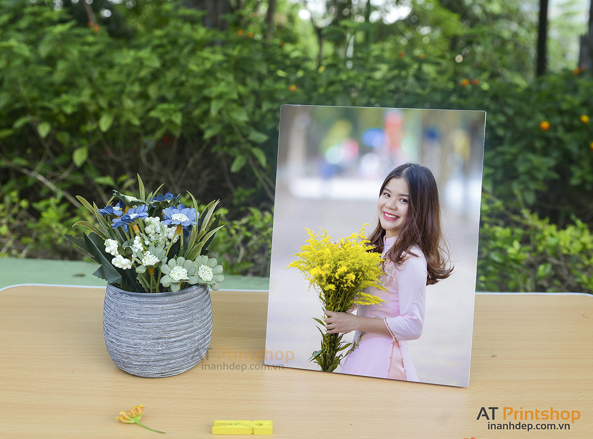 ảnh ép lụa chất lượng