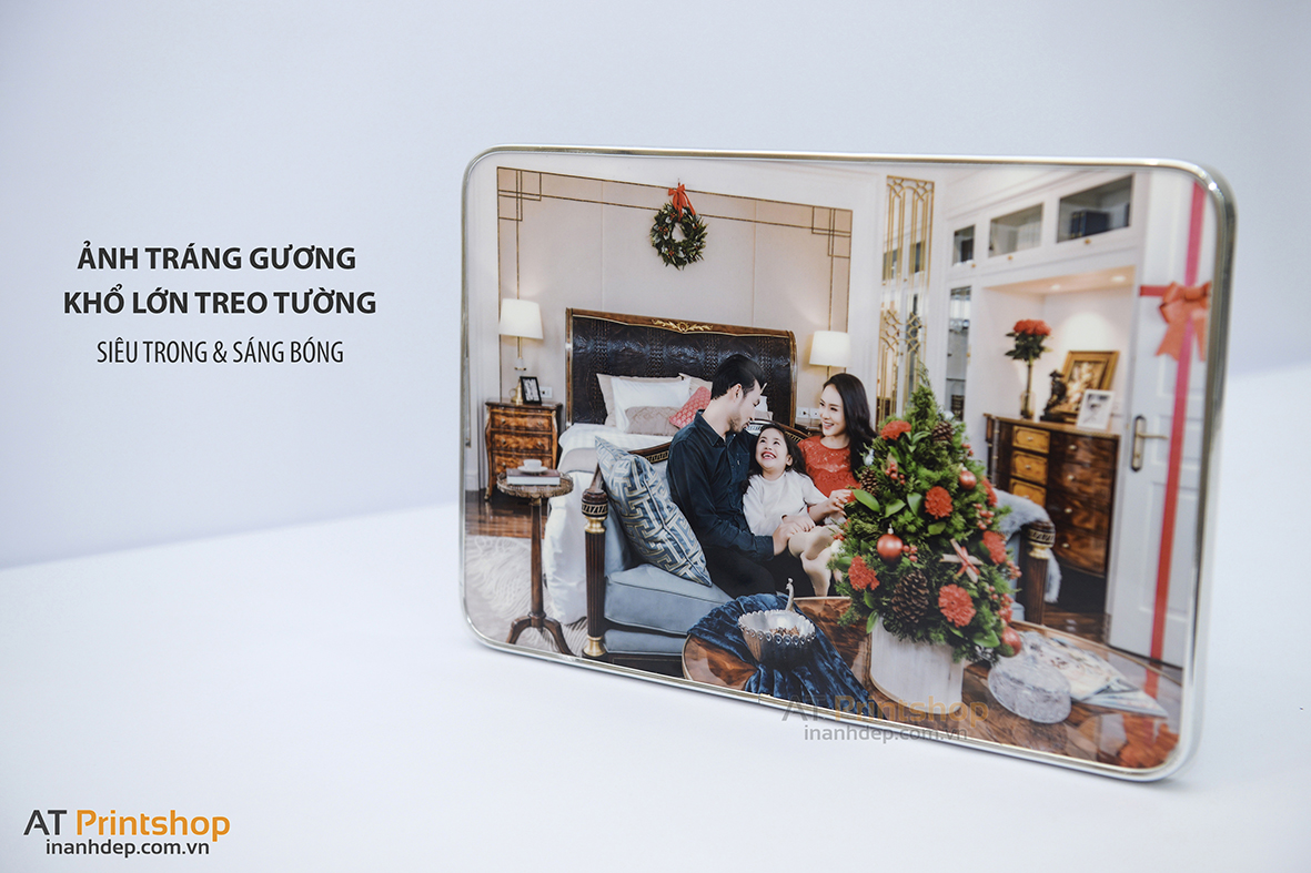 Cách làm ảnh tráng gương