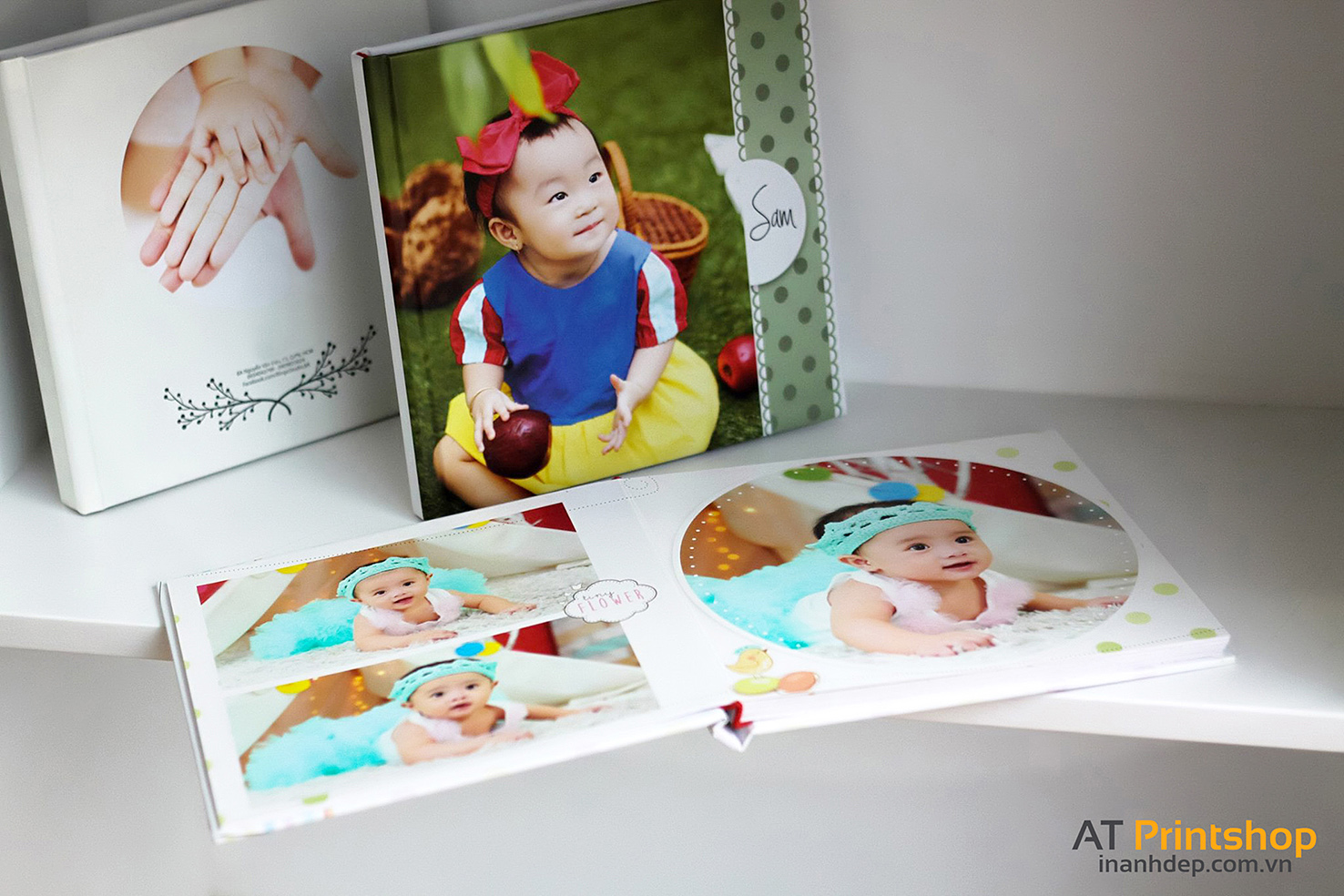 Photobook gia đình & baby chất lượng cao