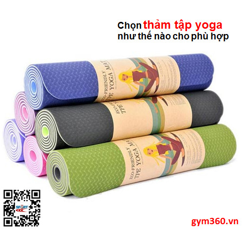 Thảm yoga giúp an toàn, tránh các chấn thương khi tập luyện