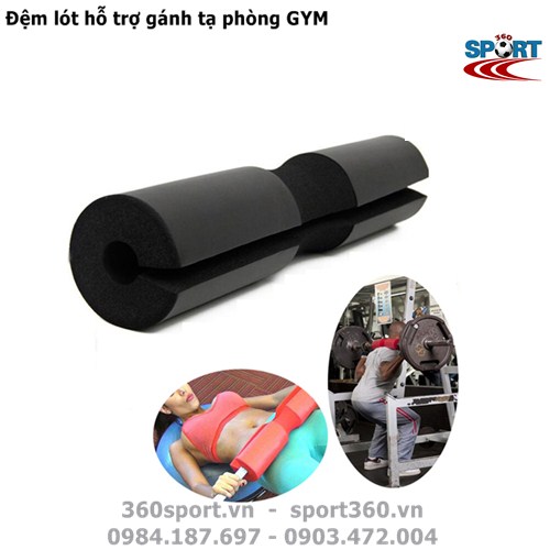 Đệm lót hỗ trợ gánh tạ phòng GYM Bar Pad