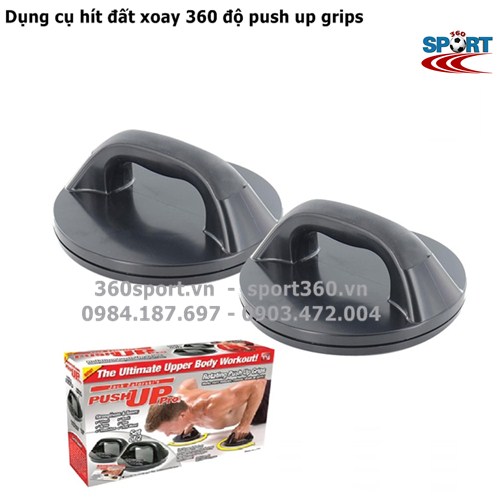 Dụng cụ hít đất xoay 360 độ push up grips