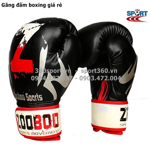 Găng tay boxing cao cấp Zooboo chữ Z