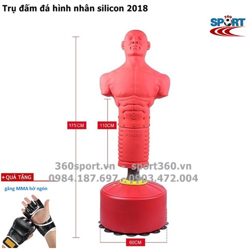 Hình nộm silicon tập võ 2018 