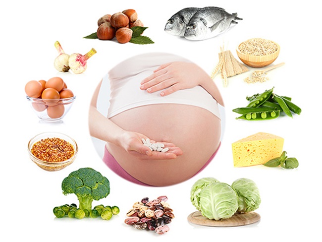Cần chú ý cung cấp đủ chất dinh dưỡng cho phụ nữ mang thai