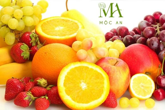 Các loại trái cây là nguồn bổ sung vitamin C dồi dào