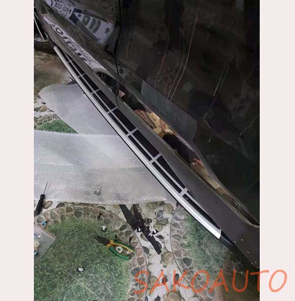 lắp bậc santafe 2019