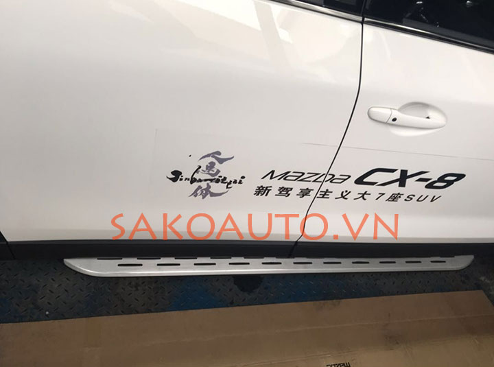 Bậc lên xuống xe mazda cx8