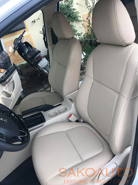 độ ghế da cho xe xpander 2019