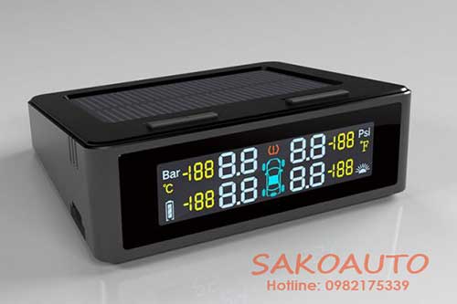 cài đặt cảm biến áp suất lốp oto