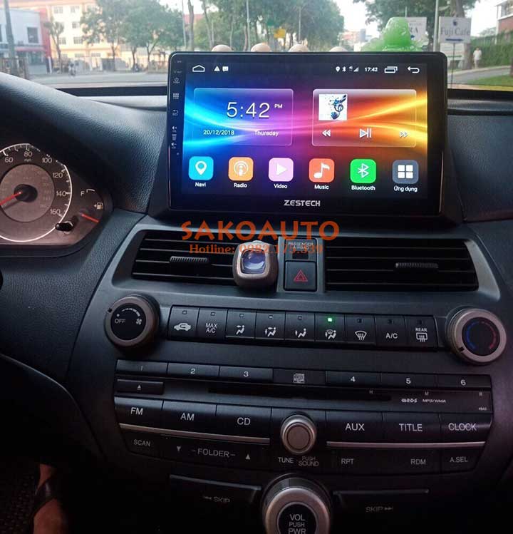 màn hinhd android cho xe honda accord