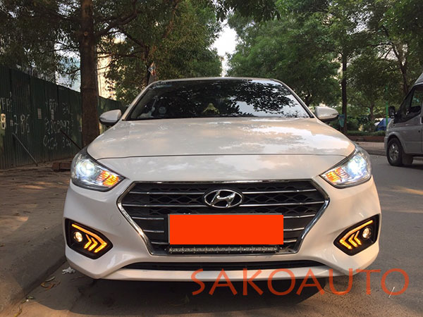 lắp đèn led accent 2019