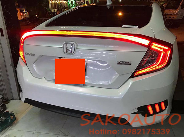 đèn độ cốp honda civic