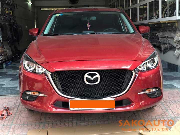 xe mazda 3 lắp mặt ca lang giống mazda 3 2019