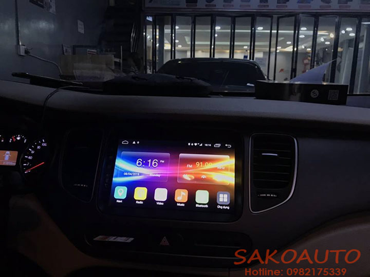 dvd theo xe kia rondo