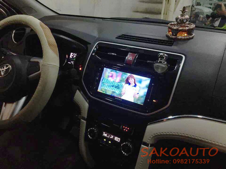 dvd android toyota rush